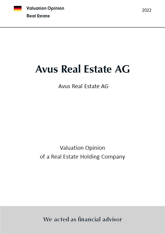 BELGRAVIA & CO. GMBH unterstützt AVUS REAL ESTATE AG bei der Erstellung eines Wertgutachtens